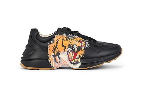 rhyton gucci mens|Gucci rhyton tiger print.